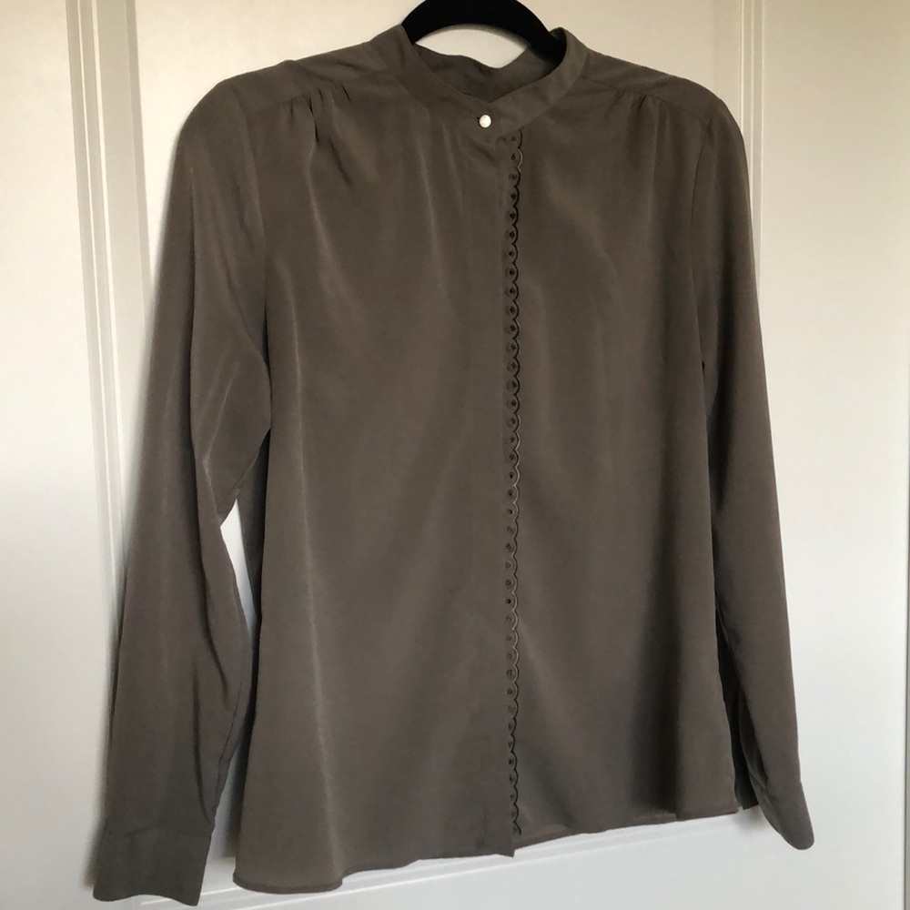 Banana Republic Ruffle Blouse